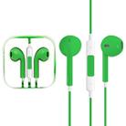 EarPods Wired Headphones Earbuds with Wired Control & Mic(Green) - 1