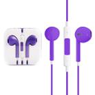 EarPods Wired Headphones Earbuds with Wired Control & Mic(Purple) - 1