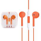 EarPods Wired Headphones Earbuds with Wired Control & Mic(Orange) - 1