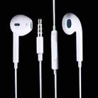 3.5mm Earphones with Wired Control and Mic for Android Phones / PC / MP3 Player / Laptops(White) - 1