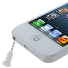 100 PCS Earphone Slot Anti-dust Stopper for iPhone 6S / 6S Plus, 6 / 6 Plus, iPhone 5 / 5S / 5C / SE, iPad Air / iPad Air 2, iPad mini 4(White) - 1