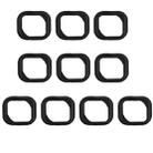 10 PCS for iPhone 5S Original Home Button Sticker(Black) - 3