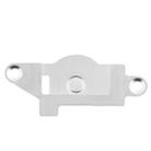 10 PCS Original Metal Home Button Holder Bracket Repair Part for iPhone 5S(Grey) - 3