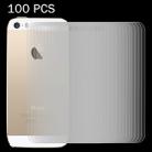 100 PCS for iPhone SE & 5 & 5S 0.26mm 9H Surface Hardness 2.5D Explosion-proof Back Tempered Glass Film - 1