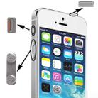 3 in 1 for iPhone 5S (Original Mute + Original Power + Original Volume) Button Kit, Alloy Material(Silver) - 1