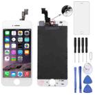 Digitizer Assembly (Original LCD + Frame + Touch Panel) for iPhone 5S(White) - 1