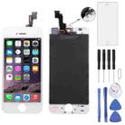 Digitizer Assembly (Original LCD + Frame + Touch Panel) for iPhone 5S(White) - 1