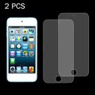 2 PCS 0.26mm 9H Surface Hardness 2.5D Explosion-proof Tempered Glass Screen Film for iPod Touch 5 & touch 6 - 1