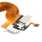 Original Charging Port + Headphone Audio Jack Flex Cable for iPod touch 5(White) - 4