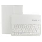For iPad Air 2 / iPad 6 Bluetooth Keyboard Litchi Texture Tablet Case with Holder and Sleep/Wake-up Function(White) - 2