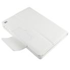 For iPad Air 2 / iPad 6 Bluetooth Keyboard Litchi Texture Tablet Case with Holder and Sleep/Wake-up Function(White) - 7