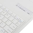 For iPad Air 2 / iPad 6 Bluetooth Keyboard Litchi Texture Tablet Case with Holder and Sleep/Wake-up Function(White) - 8