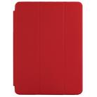 3-fold Naturally Treated Smart Leather Case with Sleep / Wake-up Function & Holder for iPad Air 2(Red) - 2