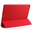 3-fold Naturally Treated Smart Leather Case with Sleep / Wake-up Function & Holder for iPad Air 2(Red) - 6
