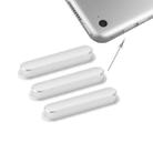 3 PCS Side Keys for iPad Air 2 / iPad 6(Silver) - 1