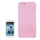 0.3mm Ultra-thin Polycarbonate Material PC Protection Shell for iPhone 6 & 6s, Transparent Version / Matte Edition(Pink) - 1