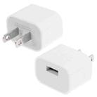 US Plug USB Charger Adapter(White) - 1