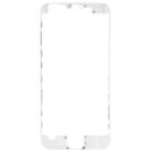 Front LCD Screen Bezel Frame for iPhone 6(White) - 1