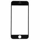 Front Screen Outer Glass Lens for iPhone 6(Black) - 3