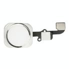 Home Button Flex Cable for iPhone 6 & 6 Plus, Not Supporting Fingerprint Identification(Silver) - 1