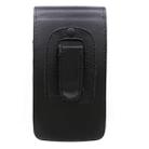 Universal Vertical Style Leather Case with Belt Clip for iPhone 6 / Galaxy S IV / i9500 / Alpha(Black) - 3
