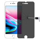 For iPhone 8 / 7 / 6 / 6s  0.3mm Explosion-proof Privacy Tempered Glass Film - 1