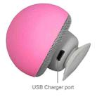 Mushroom Shape Bluetooth Speaker with Suction Holder(Pink) - 6