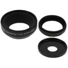 Universal 2 in 1 37mm Digital High Definition 0.45X Super Wide Angle Lens + Macro Lens with Clip for Smartphone / Tablet(Black) - 7