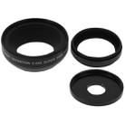 Universal 2 in 1 37mm Digital High Definition 0.45X Super Wide Angle Lens + Macro Lens with Clip for Smartphone / Tablet(Black) - 11