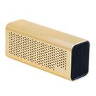 YM-308 Portable Rechargeable NFC Bluetooth Speaker, Support TF Card(Gold) - 2