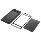 Blade PC + TPU Combination Case with Card Slot for iPhone 6(Black) - 5