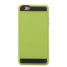 Blade PC + TPU Combination Case with Card Slot for iPhone 6(Green) - 2