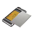 Blade PC + TPU Combination Case with Card Slot for iPhone 6(Grey) - 1