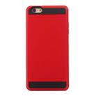Blade PC + TPU Combination Case with Card Slot for iPhone 6(Red) - 2