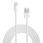2m Super Quality Multiple Strands TPE Material USB Sync Data Charging Cable For iPhone, iPad, Compatible with up to iOS 15.5(White) - 1