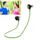 BT-H108 Bluetooth 4.1 Handsfree Earphone Earbuds Sweatproof Sport Headset for iPhone, Galaxy, Huawei, Xiaomi, LG, HTC and Other Smart Phones(Green) - 1