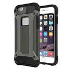 For iPhone 6 & 6s Tough Armor TPU + PC Combination Case(Coffee) - 1