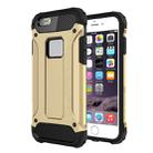 For iPhone 6 & 6s Tough Armor TPU + PC Combination Case(Gold) - 1