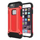 For iPhone 6 & 6s Tough Armor TPU + PC Combination Case(Red) - 1