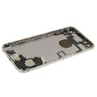 Full Housing Back Cover with Power Button & Volume Button Flex Cable & Charging Port Flex Cable & Speaker Ringer Buzzer for iPhone 6(Grey) - 4