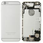 Full Housing Back Cover with Power Button & Volume Button Flex Cable & Charging Port Flex Cable & Speaker Ringer Buzzer for iPhone 6(Silver) - 1
