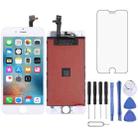 TFT LCD Screen for iPhone 6 Digitizer Full Assembly with Frame  (White) - 1
