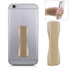 Finger Grip Phone Holder for iPhone, Galaxy, Sony, Lenovo, HTC, Huawei, and other Smartphones(Gold) - 1