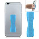 Finger Grip Phone Holder for iPhone, Galaxy, Sony, Lenovo, HTC, Huawei, and other Smartphones(Blue) - 1