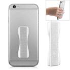 Finger Grip Phone Holder for iPhone, Galaxy, Sony, Lenovo, HTC, Huawei, and other Smartphones(White) - 1