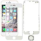 3 in 1 for iPhone 6 (Home Button + LCD Frame + Front Screen Outer Glass Lens), Not Supporting Fingerprint Identification(White) - 1