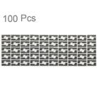 100 PCS for iPhone 6 Audio Power Iron Stick Cotton Pads - 1