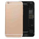 Battery Back Cover Assembly with Card Tray for iPhone 6s Plus(Gold) - 1