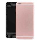 Battery Back Cover Assembly with Card Tray for iPhone 6s Plus(Rose Gold) - 1