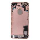 Battery Back Cover Assembly with Card Tray for iPhone 6s Plus(Rose Gold) - 3